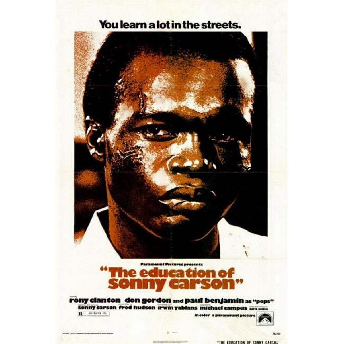The Education of Sonny Carson Movie Poster Print 27x40