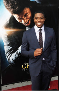 Chadwick A. Boseman at Get On Up Premiere Photo Print
