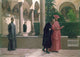 S. Onofrio Rome poster print featuring Torquato Tasso and Cardinal Cinzio.