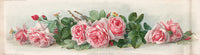 La France Roses floral art print by Paul de Longpre