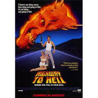 Highway to Hell Movie Poster Print 27x40 featuring iconic film art