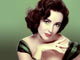 Elizabeth Taylor headshot photo print in multiple sizes.