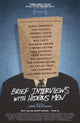 Brief Interviews with Hideous Men movie poster 11x17