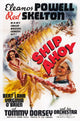 Ship Ahoy Movie Masterprint Poster featuring Tommy Dorsey, Eleanor Powell, and Red Skelton