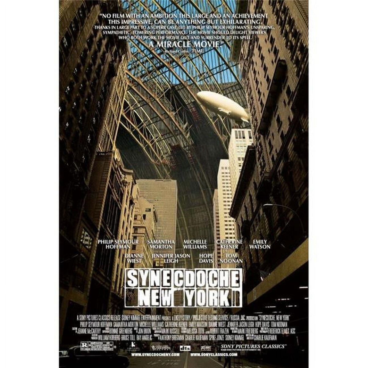 Synecdoche New York movie poster print 27 x 40 inches