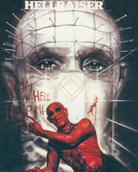 Hellbound Hellraiser II Movie Poster 11x17 featuring iconic horror imagery.