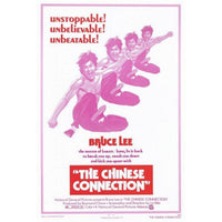 Chinese Connection Movie Poster Print showcasing Bruce Lee in action.