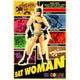 Bat-Woman Movie Poster Print in 27x40 size, featuring vibrant colors and iconic superhero imagery.