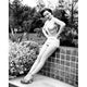 Jeanne Crain vintage photo poster print showcasing classic Hollywood charm.