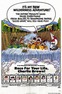 Race For Your Life Charlie Brown movie poster 11x17