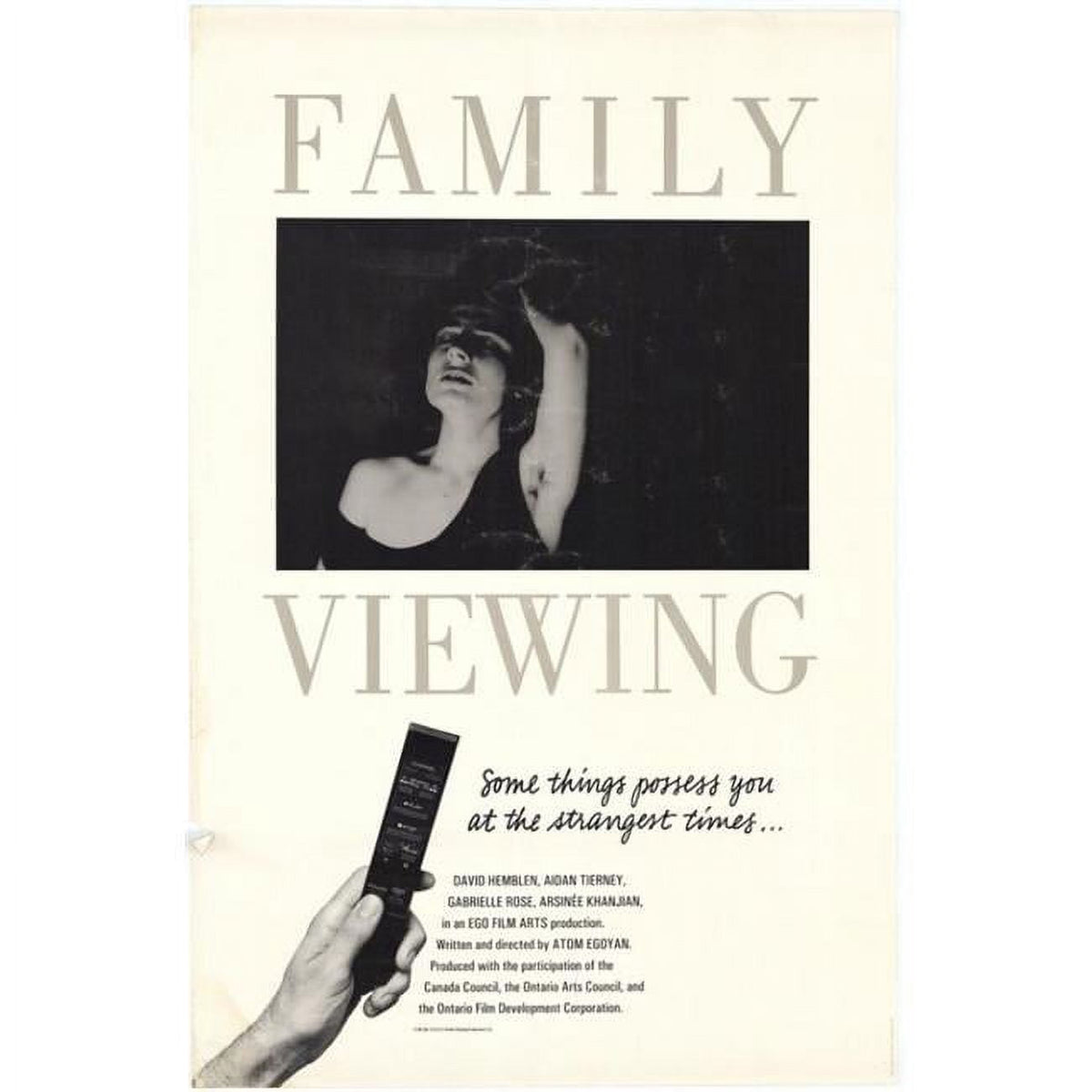 Family Viewing Movie Poster Print - 27 x 40 inch
