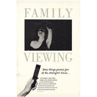 Family Viewing Movie Poster Print - 27 x 40 inch