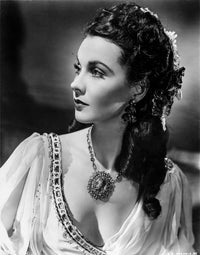 Vivien Leigh iconic photo print showcasing her elegance and charm.