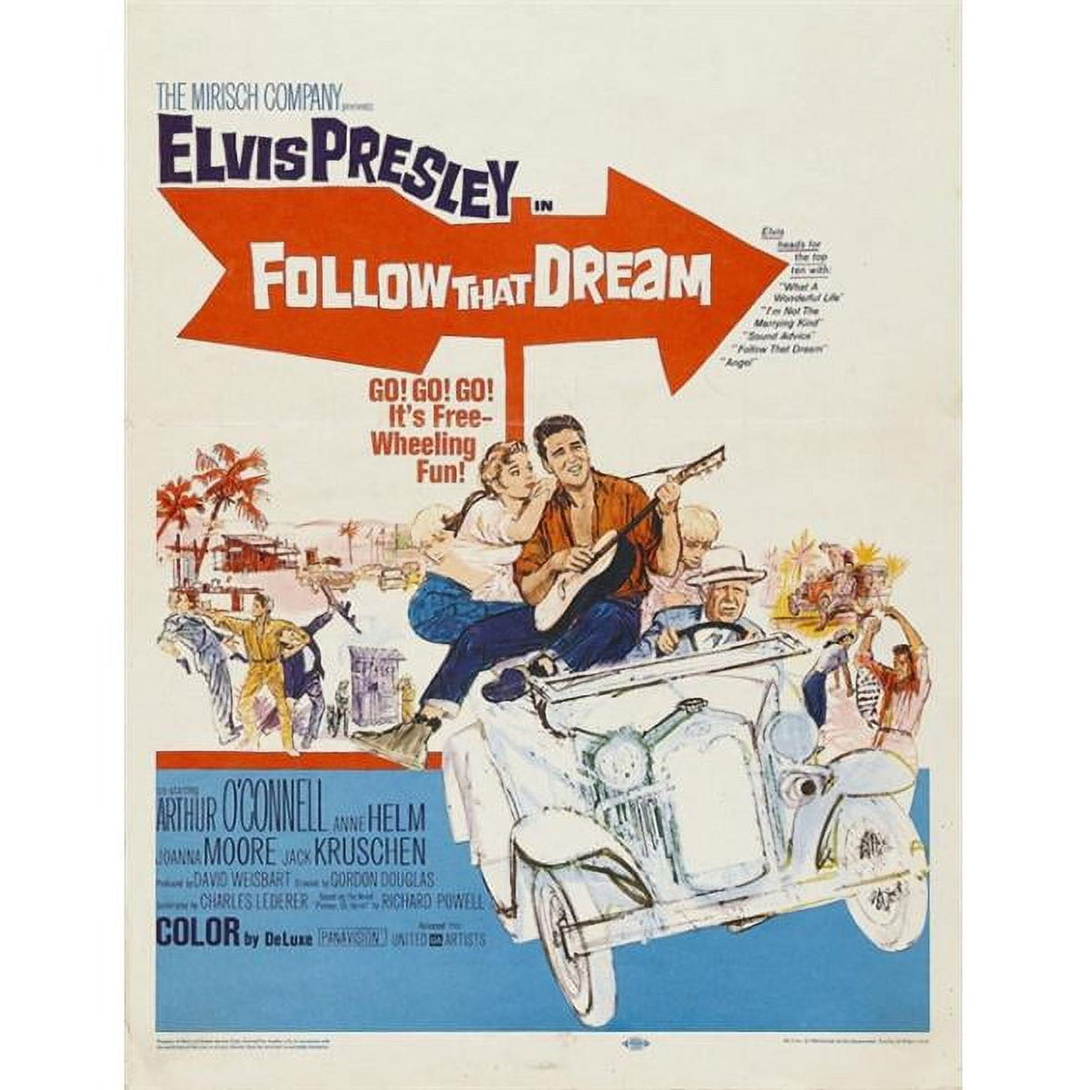 Follow That Dream Movie Poster Print 27x40