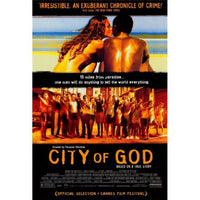 City of God movie poster print in 27 x 40 inches.