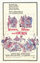 Yours Mine & Ours Movie Poster 11x17 print showcasing family unity and charm.