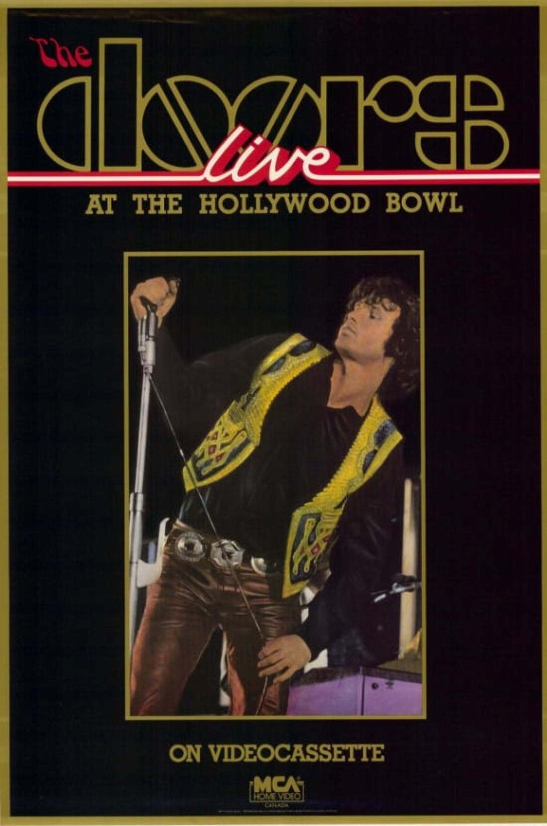 The Doors Live at The Hollywood Bowl Movie Poster 11x17