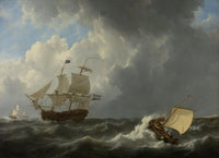 Dutch Landscape Poster Print by Johannes Christiaan Schotel, 1826
