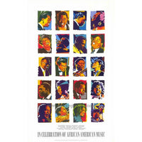 In Celebration of African-American Music Movie Poster Print 27x40