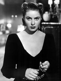 1946 photo print of Ingrid Bergman in Notorious, classic cinema art