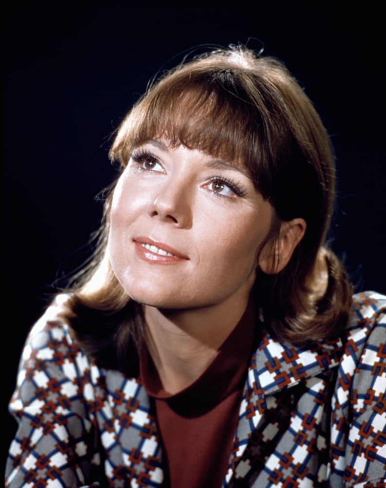 Diana Rigg 1960s photo poster print in various sizes.
