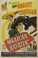 Mexican Hayride Movie Poster design featuring vibrant colors and classic imagery.