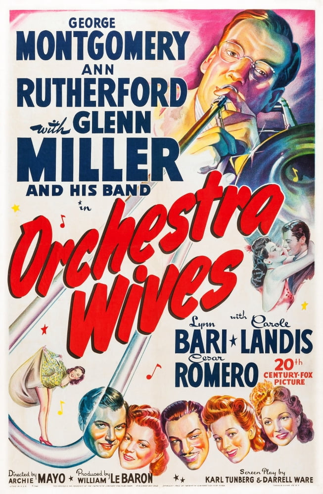 Orchestra Wives Movie Masterprint Poster - 11x17 and 24x30 sizes available