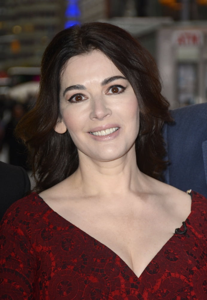 Candid photo print of Nigella Lawson in New York City by Derek Storm.