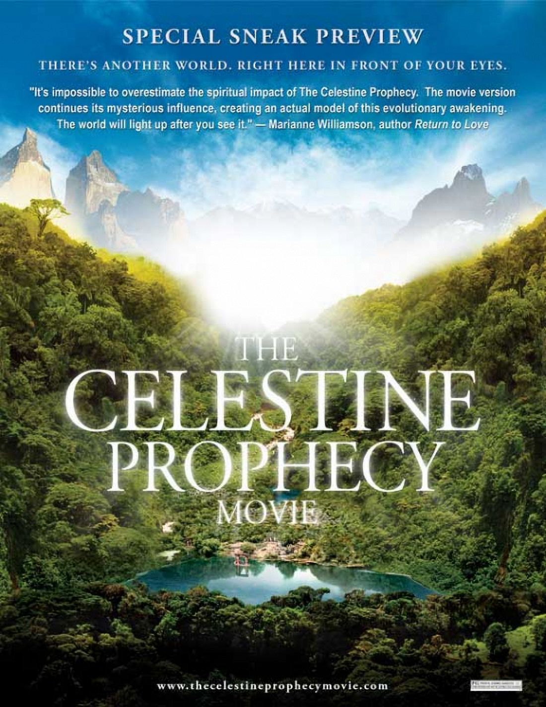 The Celestine Prophecy movie poster 11x17 print