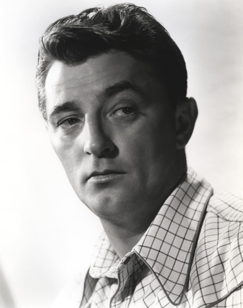 Robert Mitchum classic photo print, available in multiple sizes.