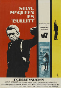 Bullitt Movie Poster Masterprint - Iconic Steve McQueen film art