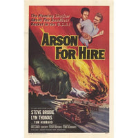 Arson for Hire Movie Poster Print 27x40