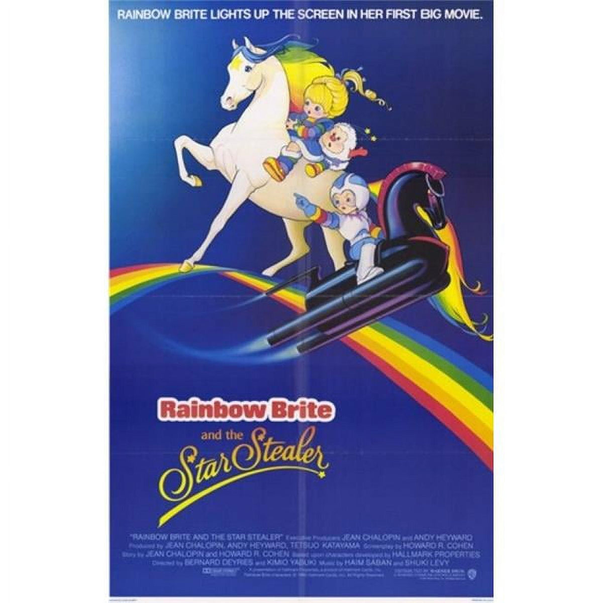 Rainbow Brite Movie Poster 11x17 colorful print