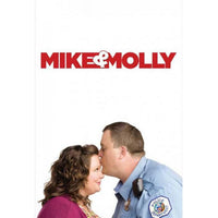 Mike & Molly movie poster print, vibrant sitcom artwork in 27x40 size.