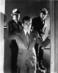 Humphrey Bogart in a classic three-piece suit photograph print