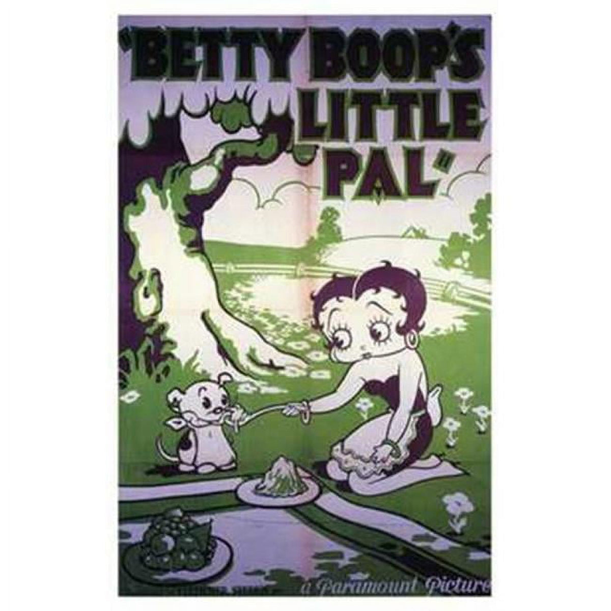 Betty Boop's Little Pal Movie Poster 11x17 print