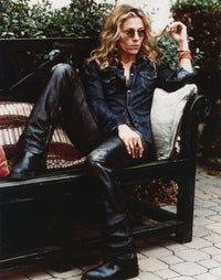 Frances McDormand portrait photo print showcasing her expressive demeanor.