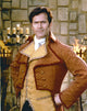 Bruce Campbell posed in brown leather jacket photo print