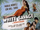 White Savage movie poster print featuring Maria Montez and Jon Hall (1943).