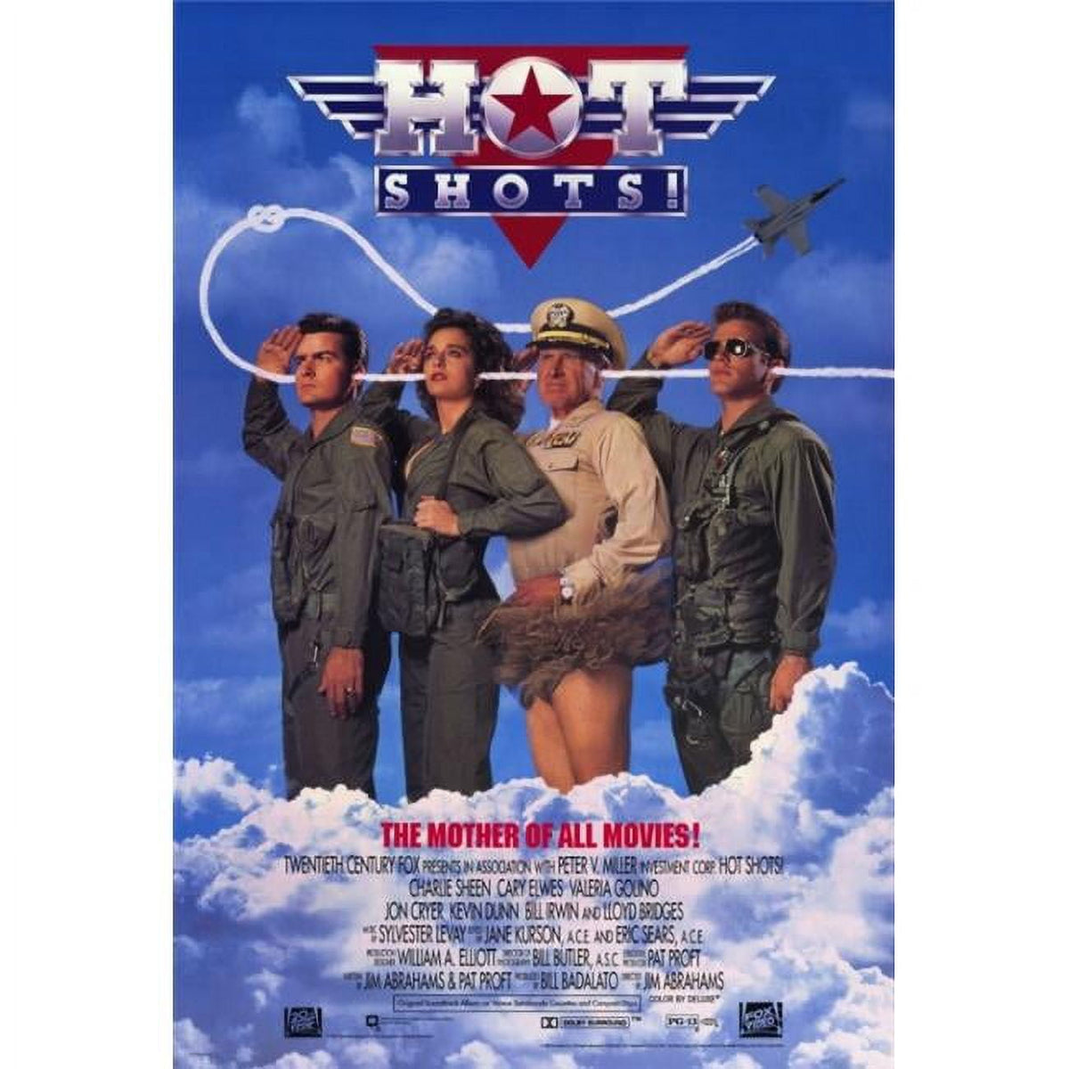Hot Shots! Movie Poster Print 27x40 - Classic Comedy Artwork
