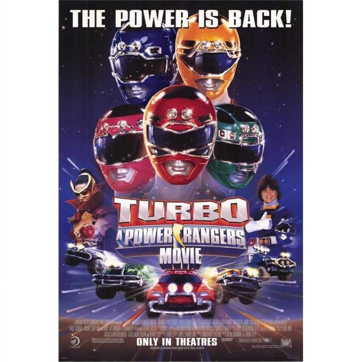 Turbo: A Power Rangers Movie Poster Print 27x40