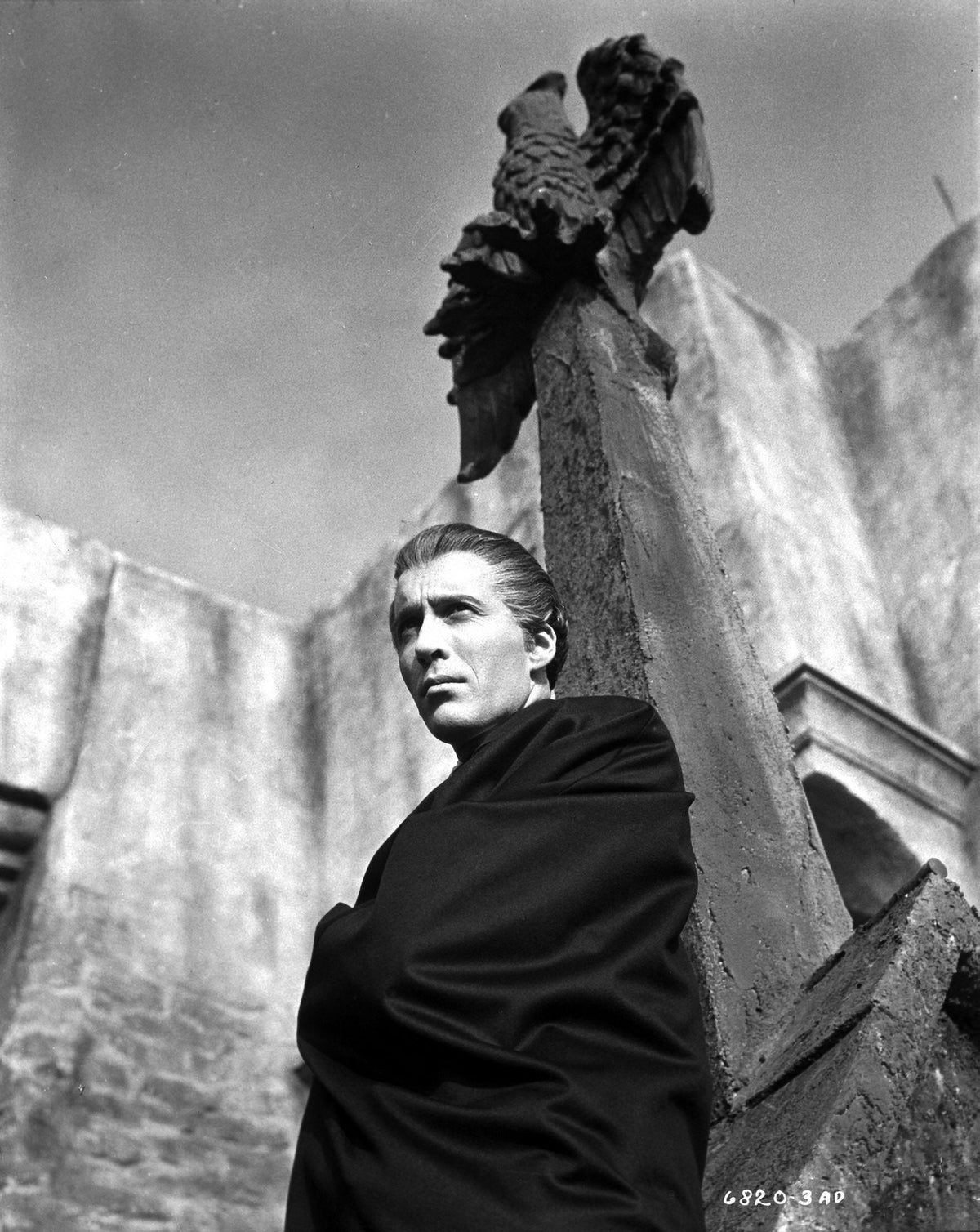 Christopher Lee as Dracula Outdoor Scene Photo Print