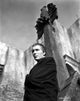 Christopher Lee as Dracula Outdoor Scene Photo Print