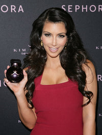Kim Kardashian fragrance launch photo print from Sephora in Miami, 2010