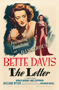 Bette Davis Midget Window Card Print from the 1940 movie The Letter, available at Posterazzi.