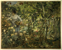 Henri-Edmond Cross French School Art Print in vibrant colors
