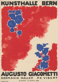 Kunsthalle Bern Poster Print by Augusto Giacometti (1924), available in multiple sizes.