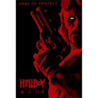 Hellboy Movie Poster Print 27x40 - Iconic superhero artwork