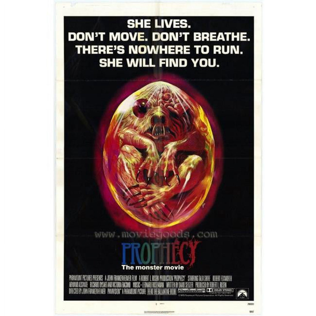 Prophecy Movie Poster Print 27 x 40 - vibrant cinematic artwork