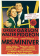 Mrs. Miniver Movie Masterprint Poster featuring Greer Garson and Walter Pidgeon - 1942